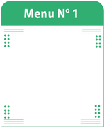 Menu N° 1